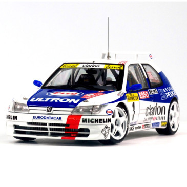 Voiture Peugeot 306 maxi 96 Monté Carlo  - 1/24 - NUNU 24009