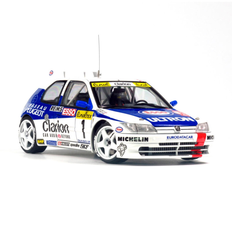 Voiture Peugeot 306 maxi 96 Monté Carlo  - 1/24 - NUNU 24009