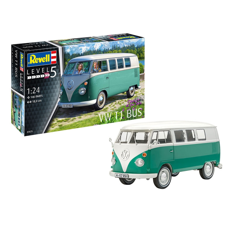 Volkswagen T1 bus - 1/24 - REVELL 7675