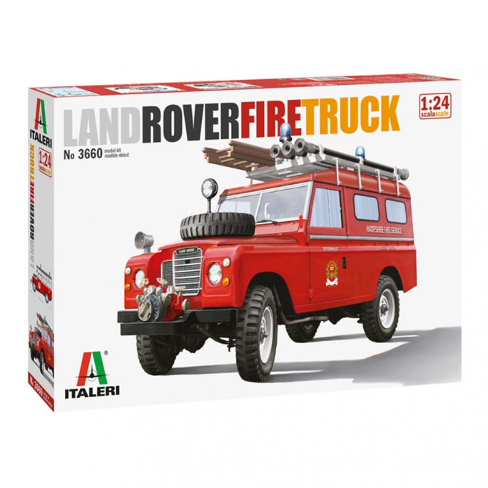 Land Rover "Pompiers" - Firetruck - ITALERI 3660 - 1/24