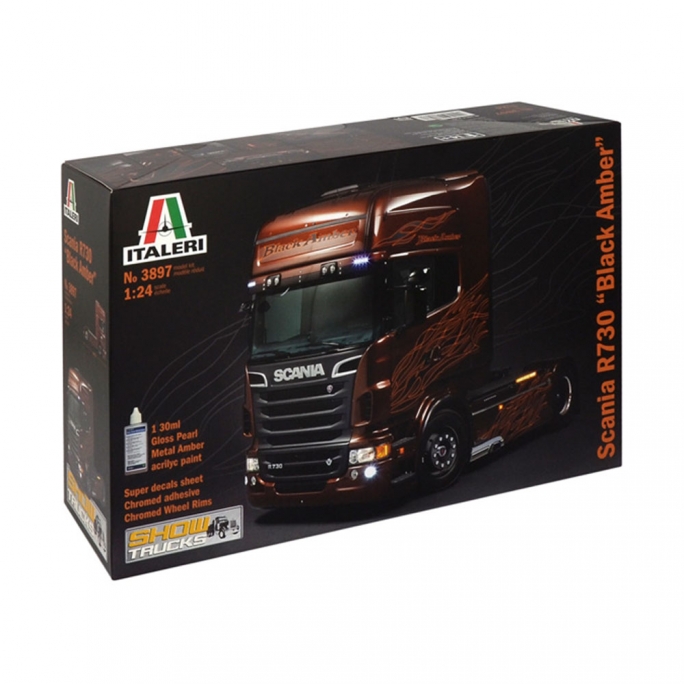 Camion Scania R730 "Black Amber" - 1/24 - ITALERI 3897