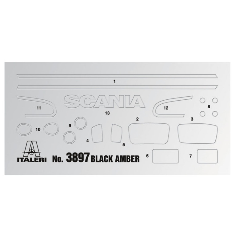 Camion Scania R730 "Black Amber" - 1/24 - ITALERI 3897
