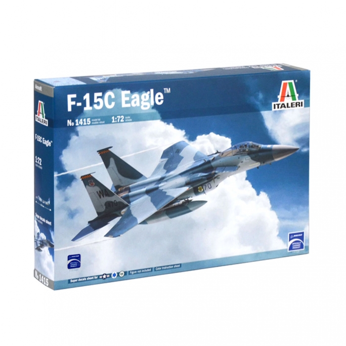 Avion F-15C Eagle - 1/72 - ITALERI 1415