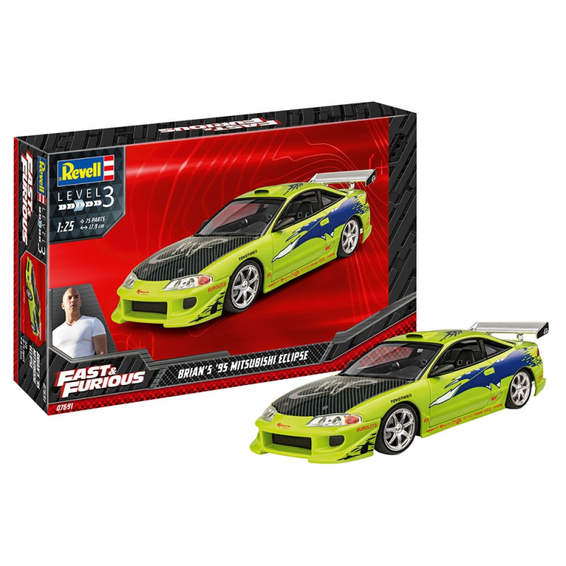 Mitsubishi Eclipse 1995 Brian's  - 1/25 - REVELL 7691