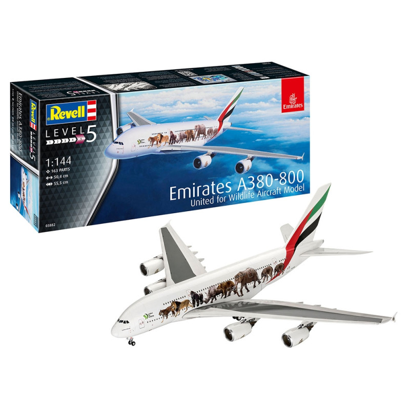 Airbus A80-800 Emirates  - 1/144 - REVELL 3882