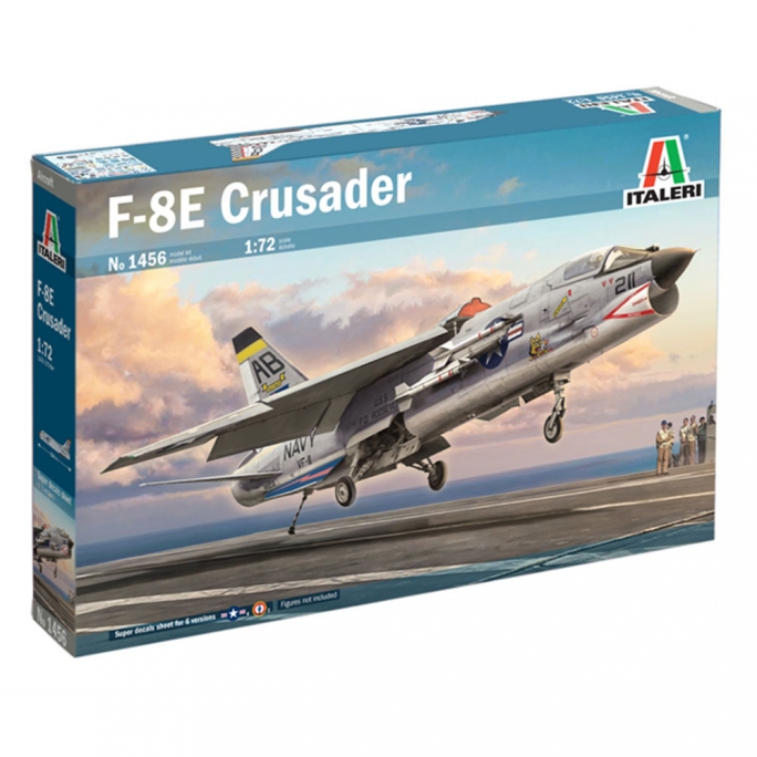 Avion F-8E Crusader - 1/72 - ITALERI 1456