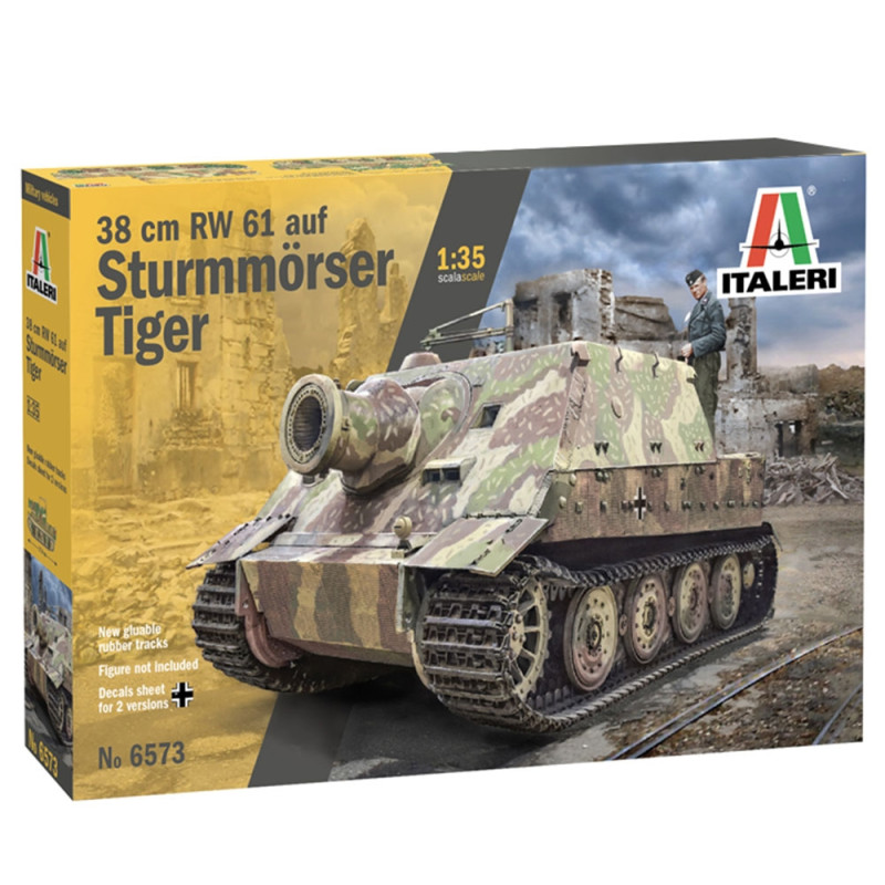 Tank 38cm RW 61 auf Sturmmörser tiger - 1/35 - ITALERI 6573