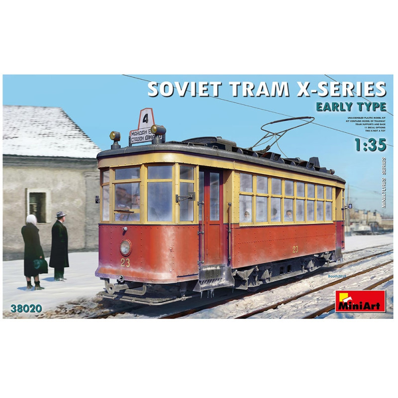 Tram soviétique X-séries  - 1/35 - MINIART 38020