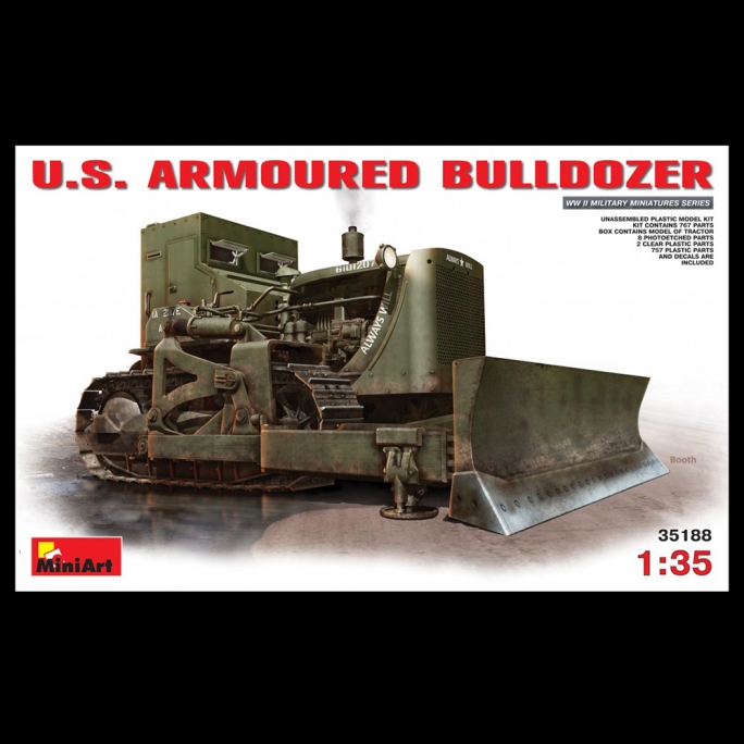 Bulldozer US armé  - 1/35 - MINIART 35188