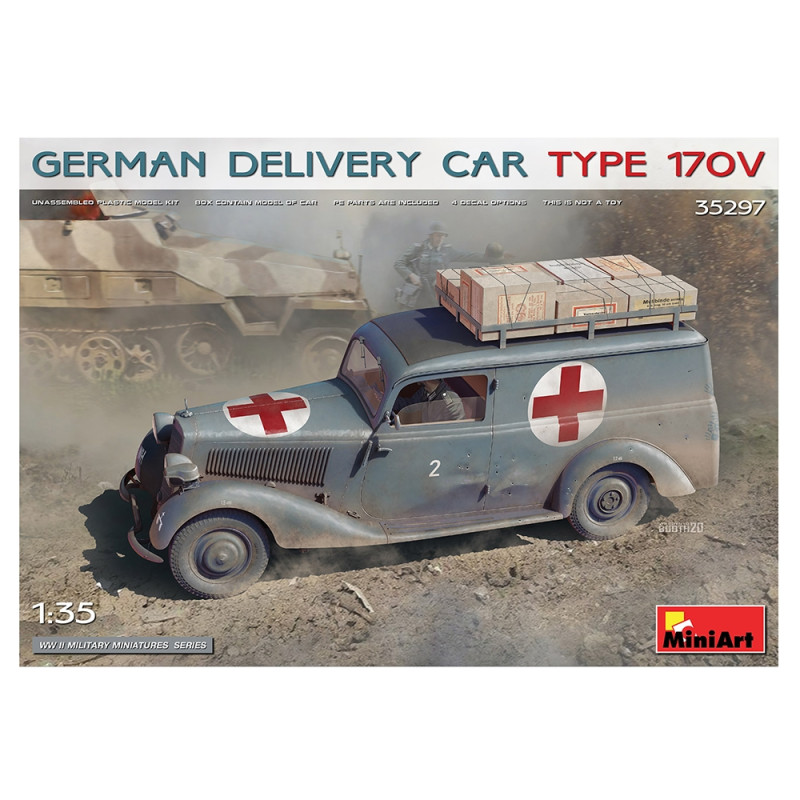 Voiture ambulance german type 170V  - 1/35 - MINIART 35297