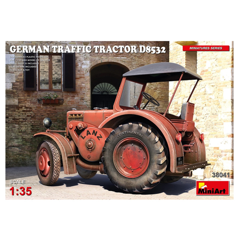 Tracteur german D8532  - 1/35 - MINIART 38041