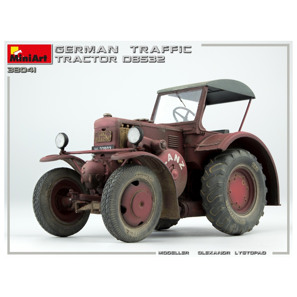 MiniArt 1/35 – Tracteur Agricole Européen Avec Chariot – Maquette Statique Détaillée Pour Ados Et Adultes (Dès 14 Ans)