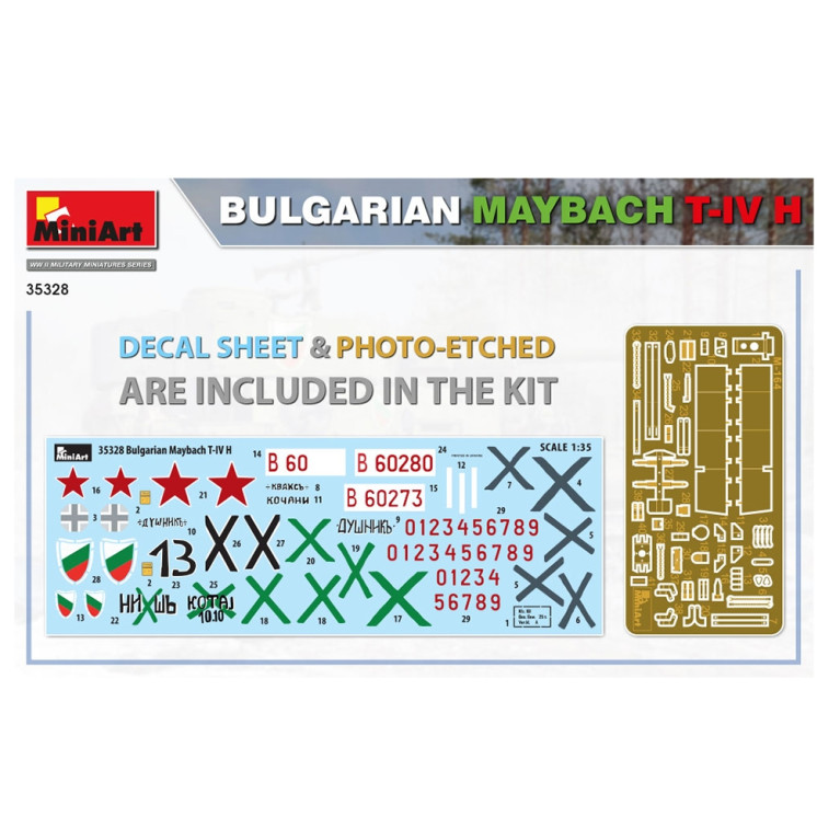 Tank Maybach T-IV H Bulgarie  - 1/35 - MINIART 35328