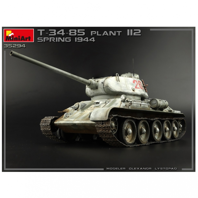 Tank T-34/85 Plant 112 spring 1944  - 1/35 - MINIART 35294