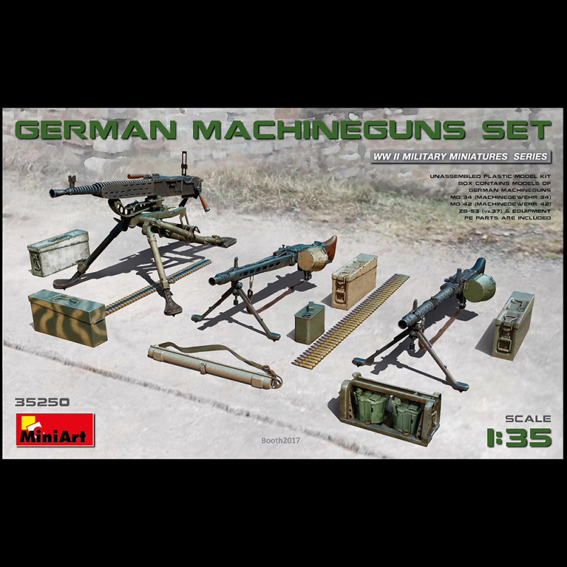 Set de mitrailleuse allemande  - 1/35 - MINIART 35250