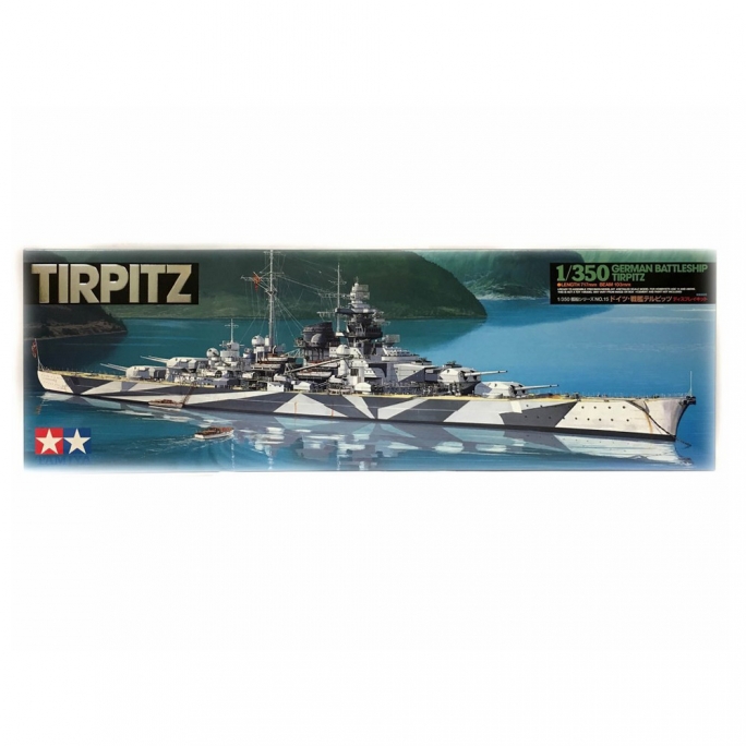 Bateau le Tirpitz maquette à monter-1/350-TAMIYA 78015