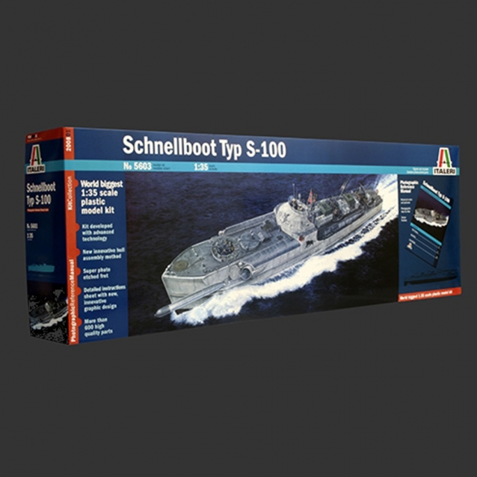 Torpilleur "Schnellboots" S-100 PMR - ITALERI 5603 - 1/35