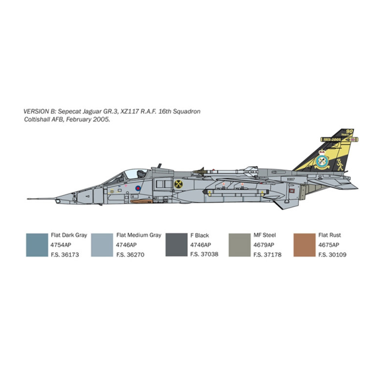 Jaguar GR.1/GR.3 RAF  - ITALERI 1459 - 1/72