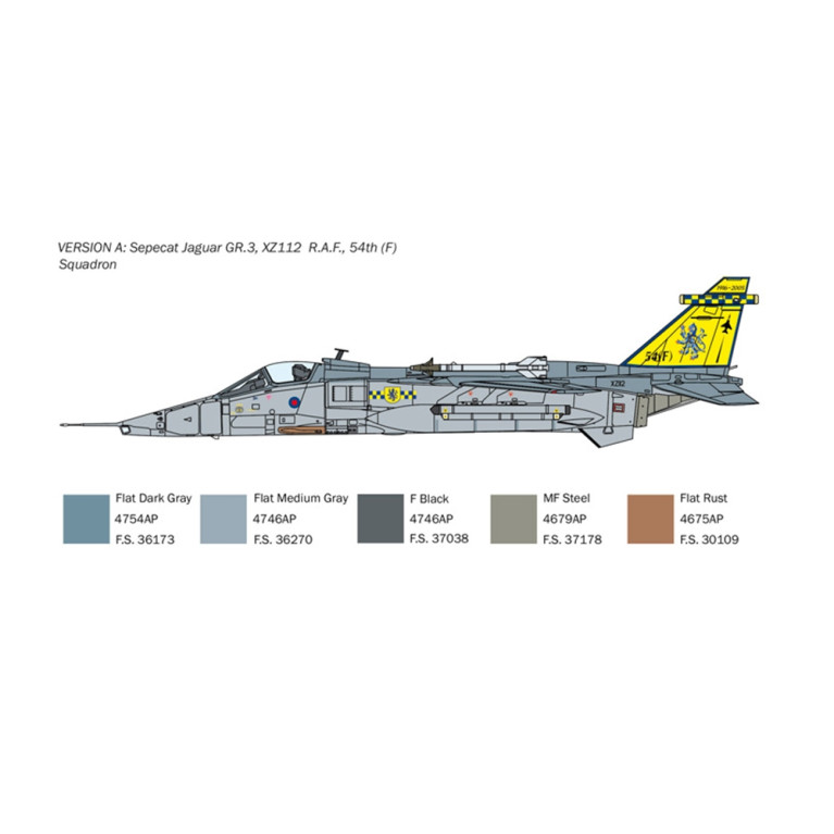 Jaguar GR.1/GR.3 RAF  - ITALERI 1459 - 1/72