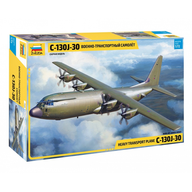 Avion de transport lourd C-130J-30 - ZVEZDA 7324 - 1/72