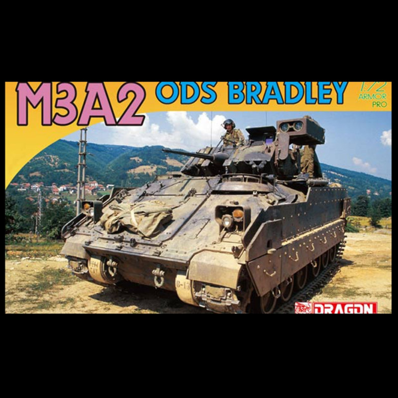 Char de combat M3A2 ODS Bradley (CFV) - DRAGON 7413 - 1/72