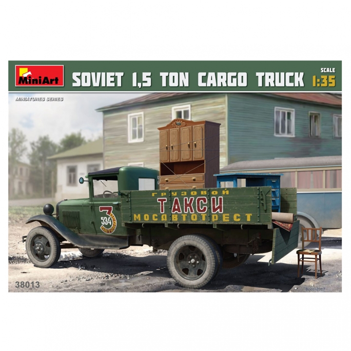 Camion / Pick Up Soviétique 1,5 Tonne - MINIART 38013 - 1/35