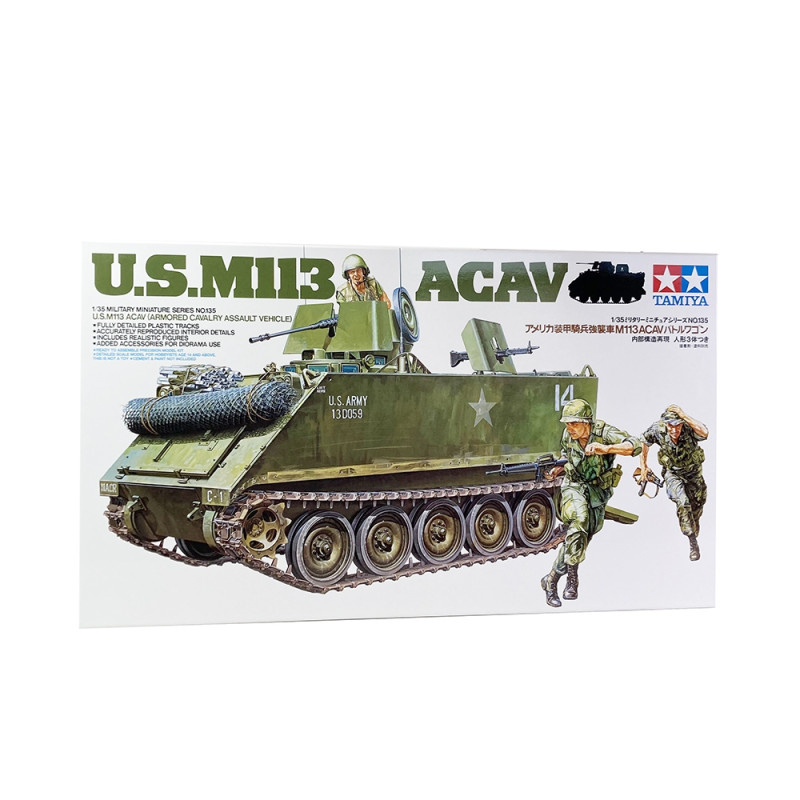 Véhicule d'assaut Américain, M113 ACAV - TAMIYA 35135 - 1/35