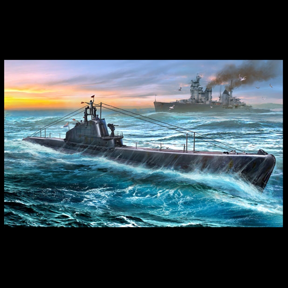 Atlas U214-1943 – Maquette De Sous-marin Militaire 1/350, Collection Métal Seconde Guerre Mondiale
