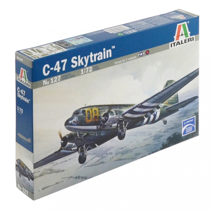 C-47 Skytrain maquette à monter-1/72-ITALERI 127