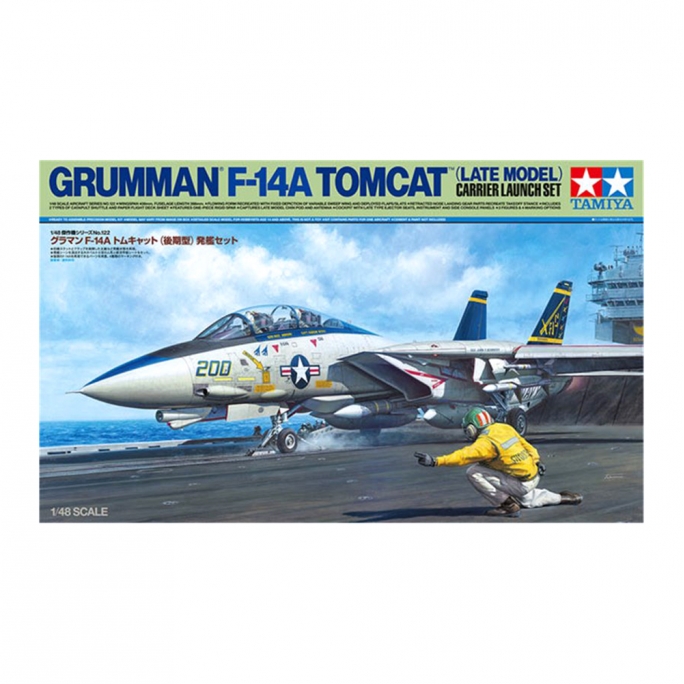 Avion Grumman F-14A TOMCAT - TAMIYA 61122 - 1/48