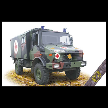 Unimog U1300L 4x4 KUNG Médical / Commande - ACE 72451 - 1/72