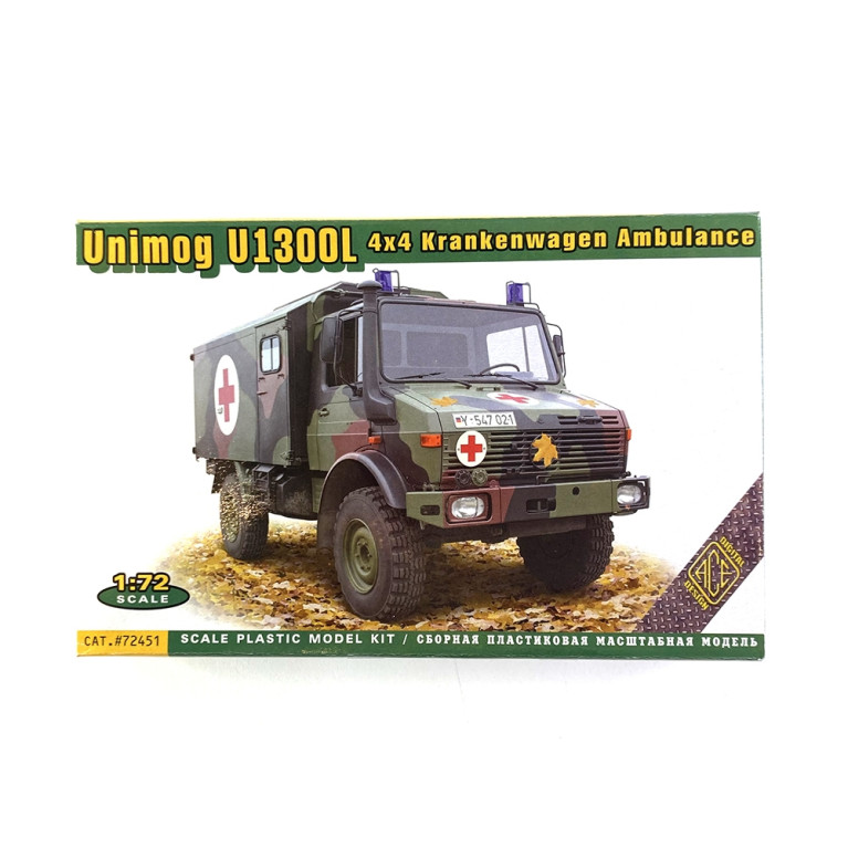 Unimog U1300L 4x4 KUNG Médical / Commande - ACE 72451 - 1/72