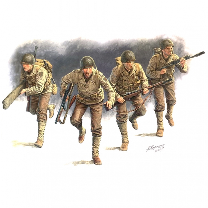 Soldats "D-Day", 6 Juin 1944 - MASTER BOX 3520 - 1/35