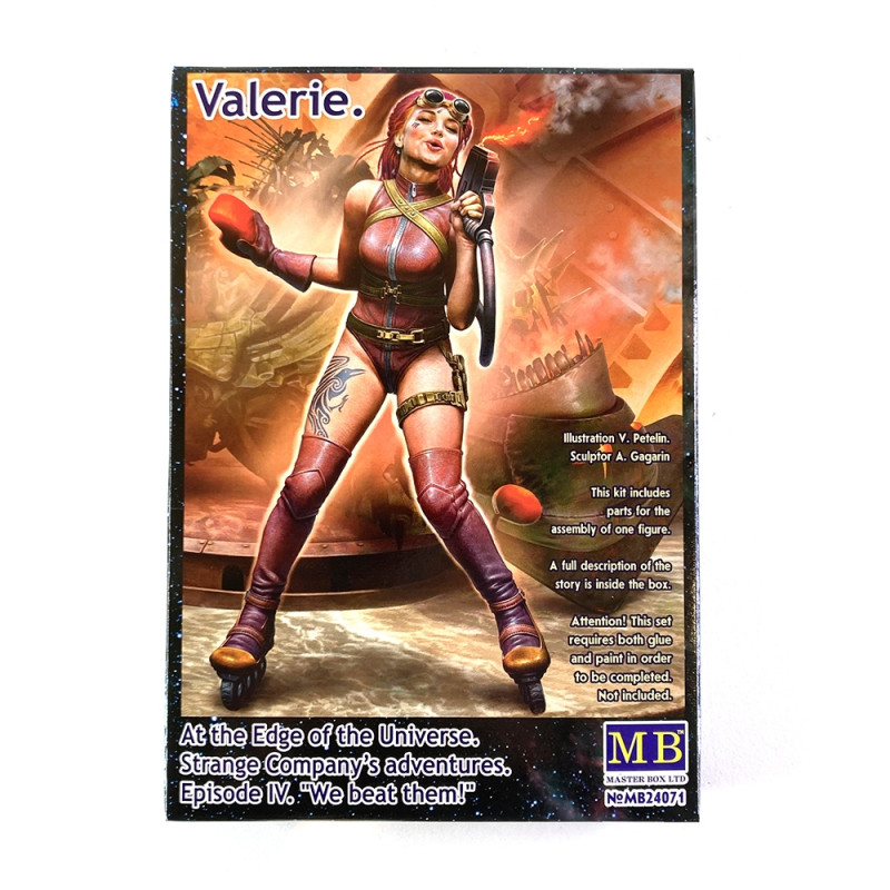 Valérie, Steampunk Girl - MASTER BOX 24071 - 1/24