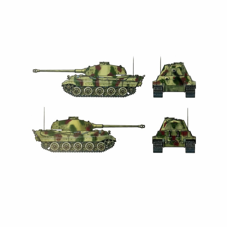 Char Sd.Kfz. 182 King Tiger maquette à monter-1/72-ITALERI 7004