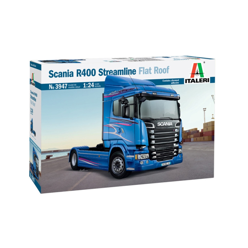 Camion Scania R400 Streamline Flat Roof - 1/24 - ITALERI 3947