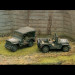 2 jeeps Willys 1/4 Ton 4*4 maquette à monter-1/72-ITALERI 7506