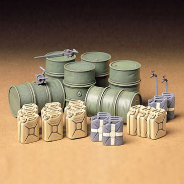 Set de bidons et jerricans - 1/35 - TAMIYA 35186
