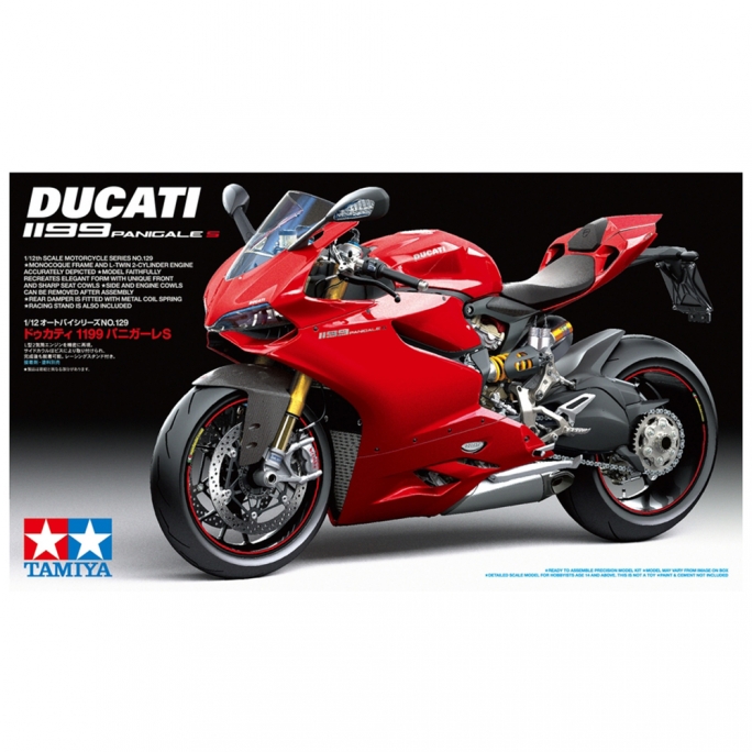 Moto Ducati 1199 Panigale S - 1/12 - TAMIYA 14129