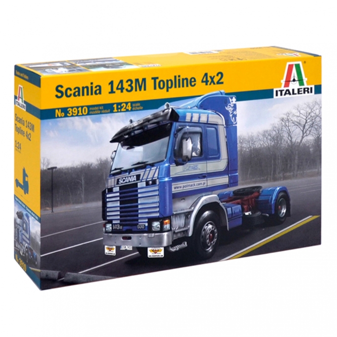 Camion Scania 143M Topline 4*2 maquette à monter-1/24-ITALERI 3910