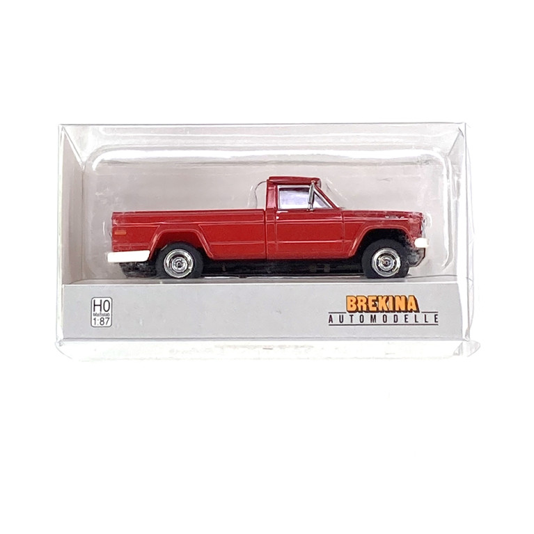 Jeep Gladiator A Rouge - BREKINA 19816 - HO 1/87