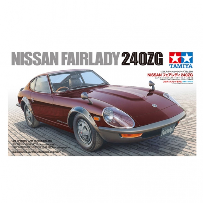 Voiture Nissan Fairlady 240ZG - 1/24 - TAMIYA 24360
