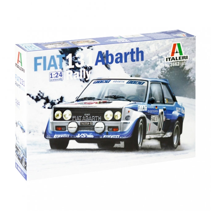 Voiture Fiat 131 Abarth Rally - 1/24 - ITALERI 3662