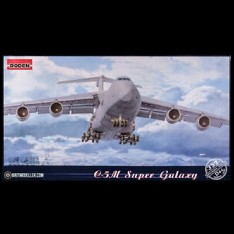 Avion C5 M Super Galaxy  - 1/144 - RODEN 332