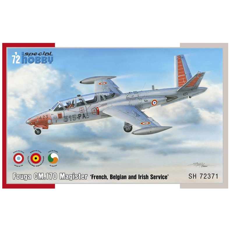 Avion Fouga Magister CM.170  - 1/72 - SPECIAL HOBBY 72371