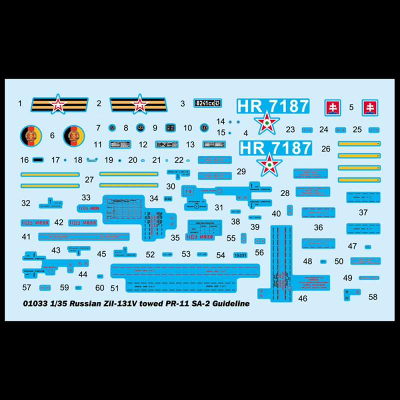 Camion Russe Zil-131V towed PR-11 SA-2  - 1/35 - TRUMPETER 1033
