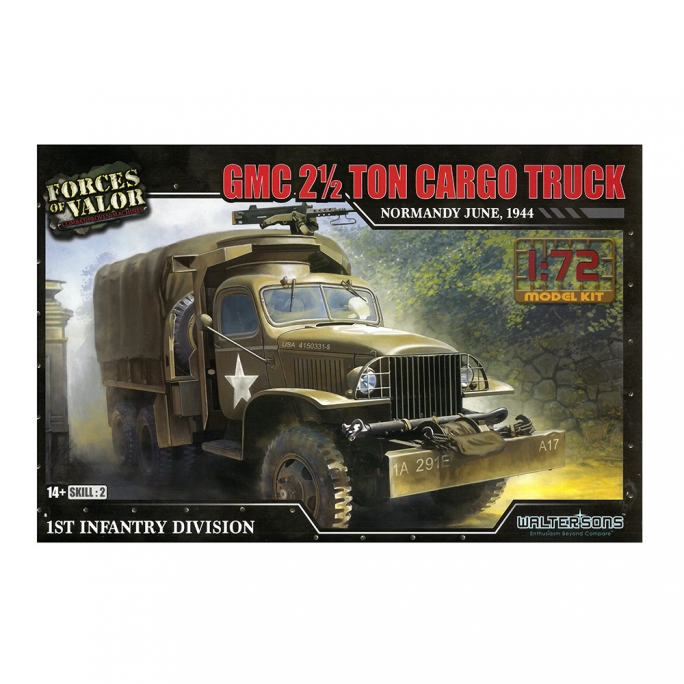 Camion GMC 2,1/2 Ton Cargo Truck 1944  - 1/72 - WALTERSONS 873006