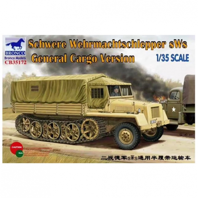 Camion SWS general Cargo Version  - 1/35 - BRONCO 35172