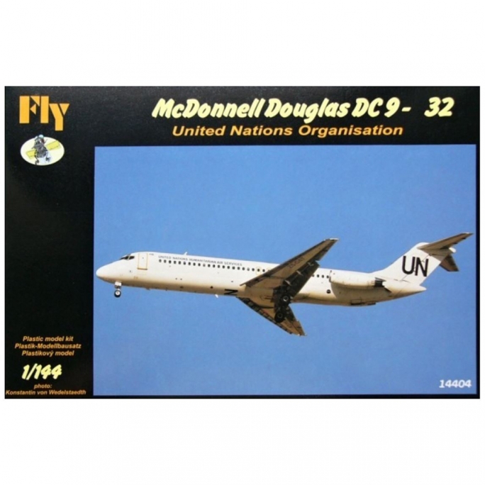 Avion Mc Donnell Douglas DC9-32  ONU - 1/144 - FLY 14404
