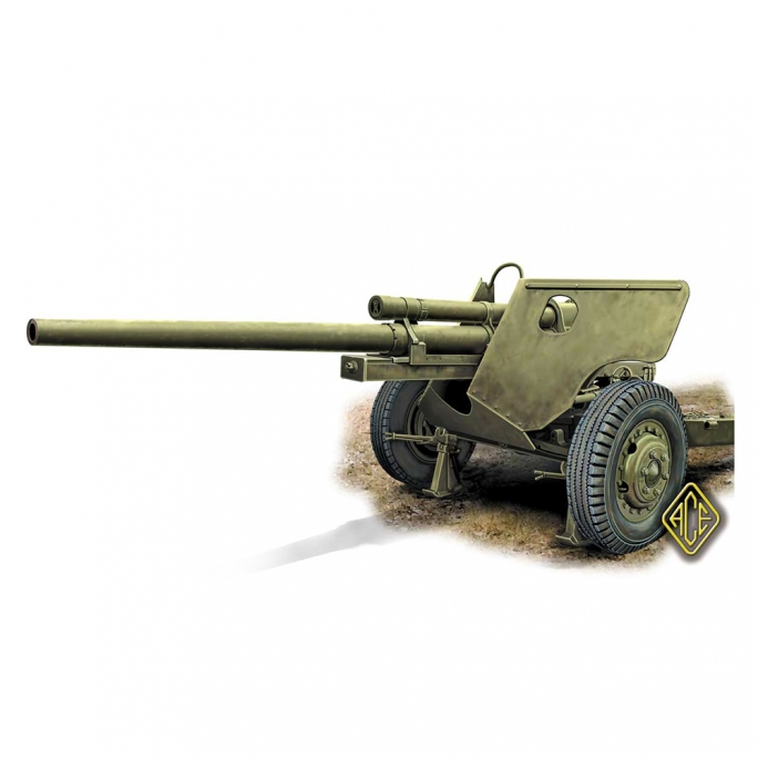 Canon d'artillerie US M-5/M-6  - 1/72 - ACE 72531